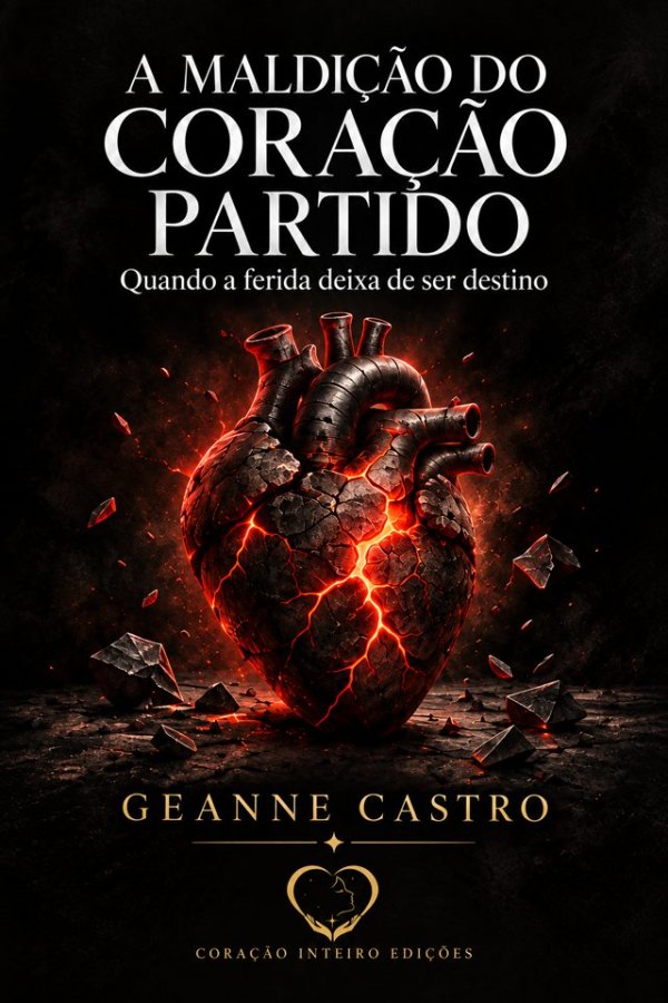Capa de A Maldição do Coração Partido